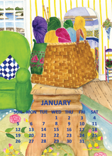 Load image into Gallery viewer, "Wendy' Knitting Basket"