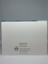 Load image into Gallery viewer, the back of the Porch View card