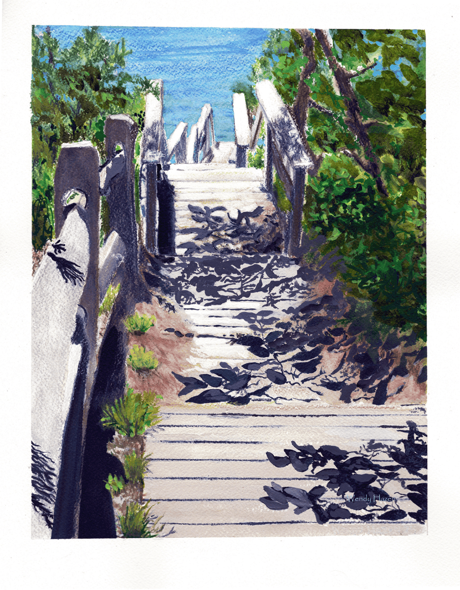 Memory Lane Cape Cod Giclee` Prints Wendy Hazen Designs