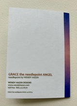 Load image into Gallery viewer, Grace the Holiday Needlepoint Angel  | Hand Cut Card