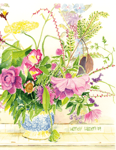 Wedding Bouquet-Florals | Hand Cut Card
