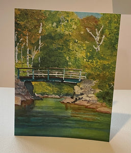 Norton Pond Bridge-Lake Life | Hand Cut Cards