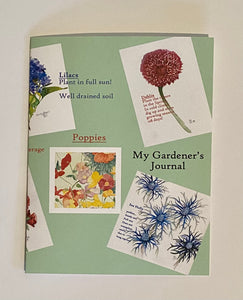 Gardener's Journal-Floral | Hand Cut Card