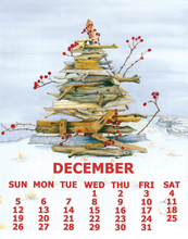 Load image into Gallery viewer, 2027 Wendy Hazen Calendars 11"X 14"