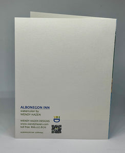 Albonegon Inn - Maine | Hand Cut Card