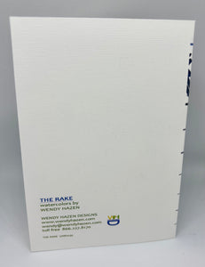 The Rake | Hand Cut Card