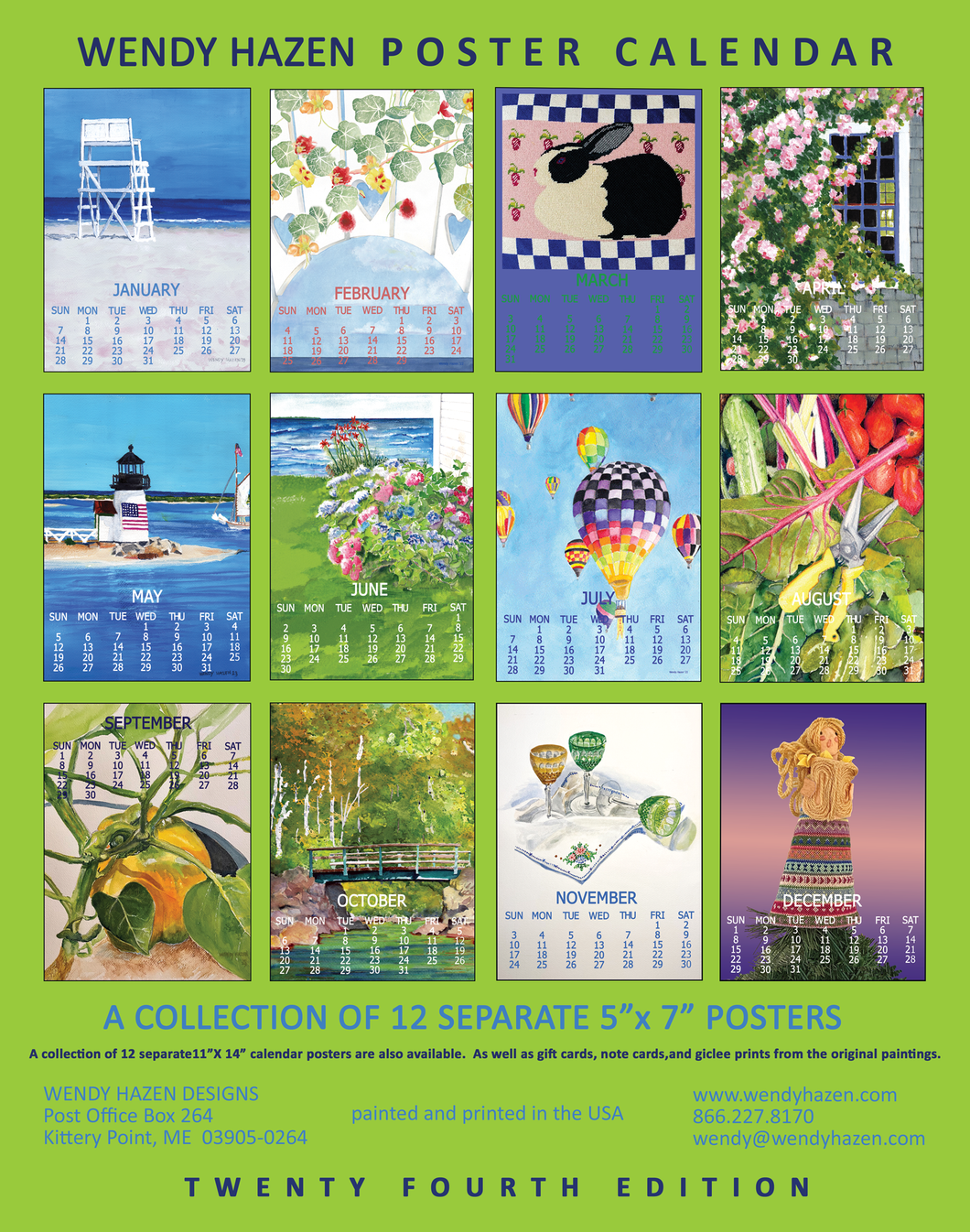 2024 Calendars | Large and Small