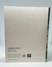 Load image into Gallery viewer, reordering information on the back of the card.