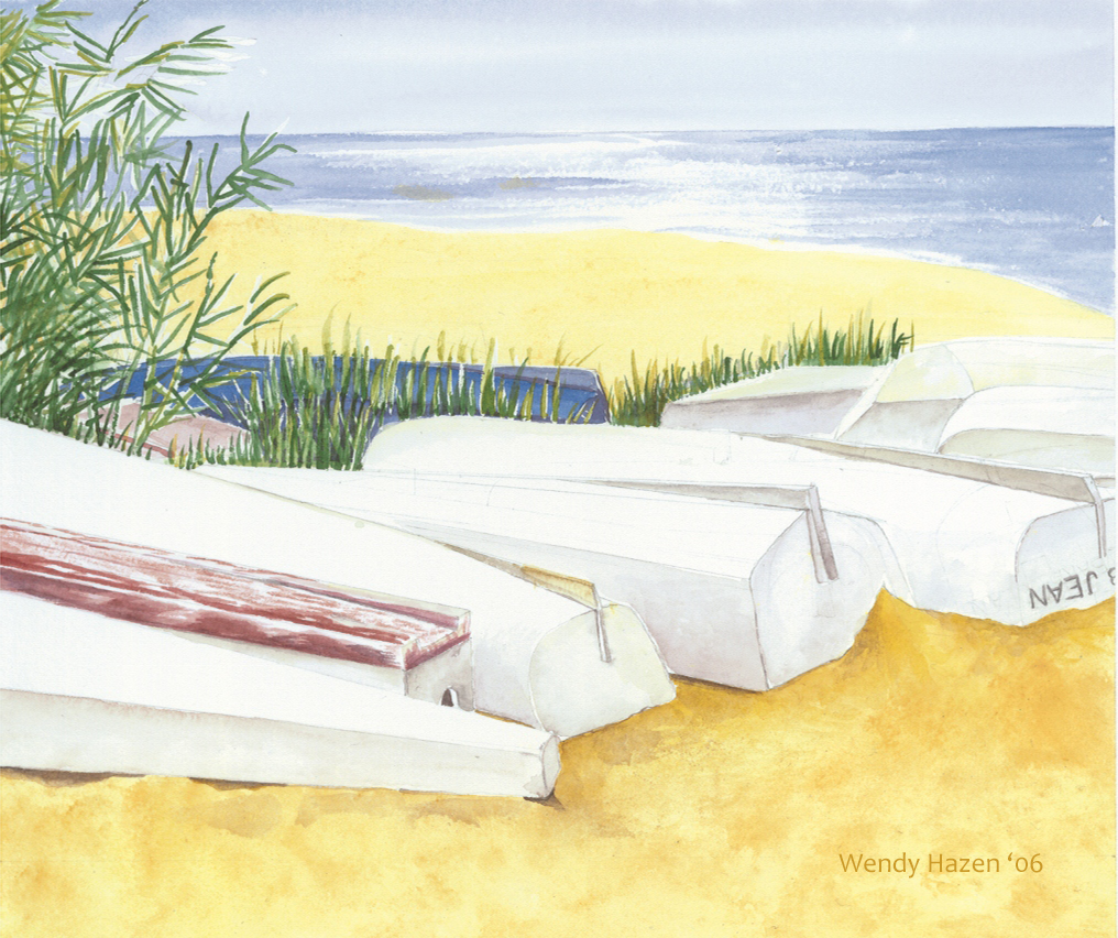 Beached Rowboats | Giclee` Prints