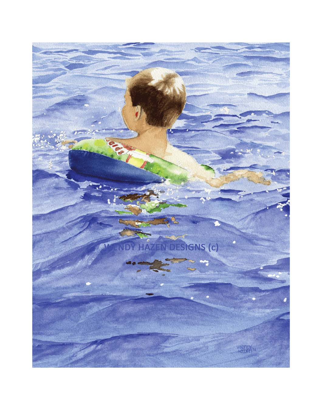 First Swim | Giclee` Prints