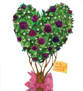 Boxwood Rose Topiary | Giclee` Prints
