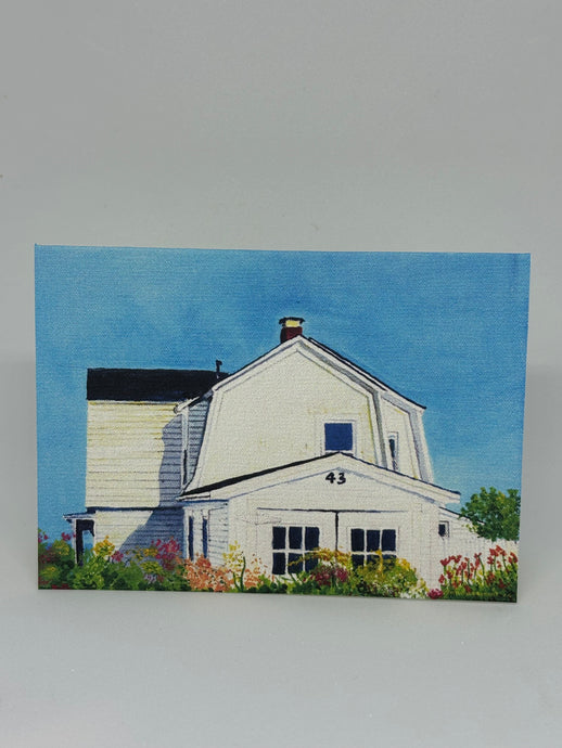 Old Friend - Maine | Hand Cut Card