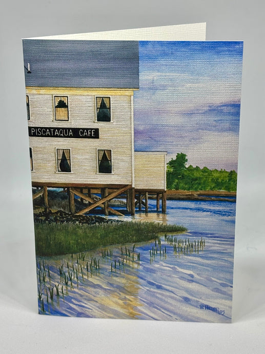 Piscataqua Cafe - Coastal | Hand Cut Cards