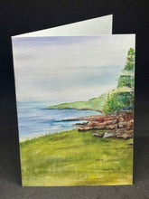 Load image into Gallery viewer, Coast of Maine - Maine | Hand Cut Card