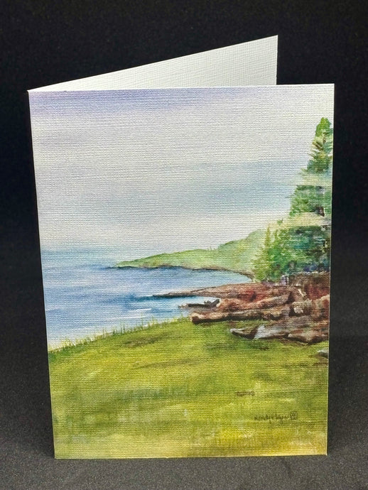 Coast of Maine - Maine | Hand Cut Card