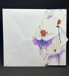 Cosmos - Floral | Hand Cut Card