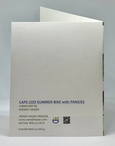 Summer Bike - Cape Cod | Hand Cut Card