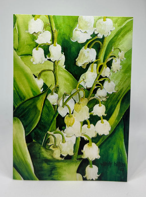 Lilly of the Valley - Floral | Hand Cut Card