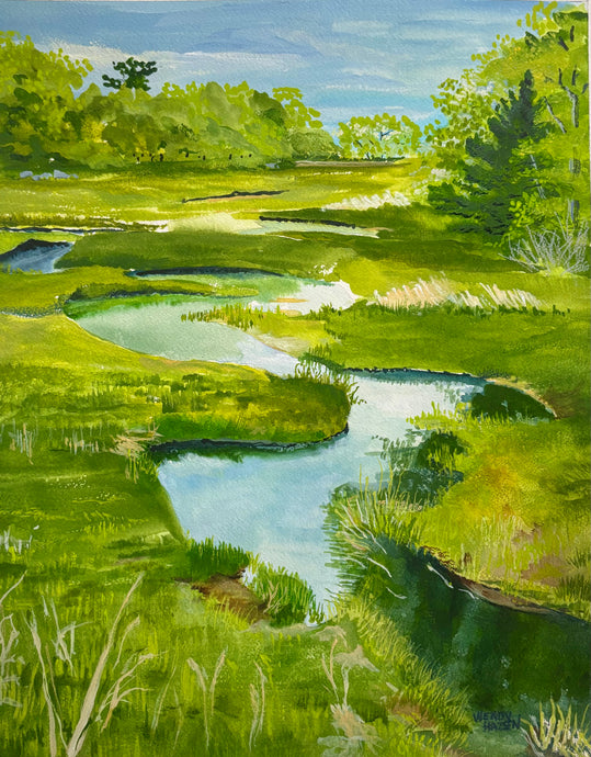 Payne Road Marsh | Giclee` Prints