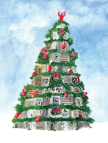 Lobster Trap Tree | Giclee` Prints