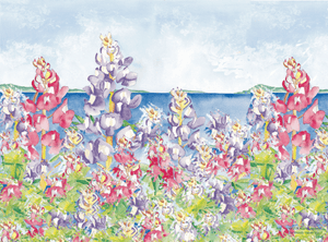 Lupines | Giclee` Prints