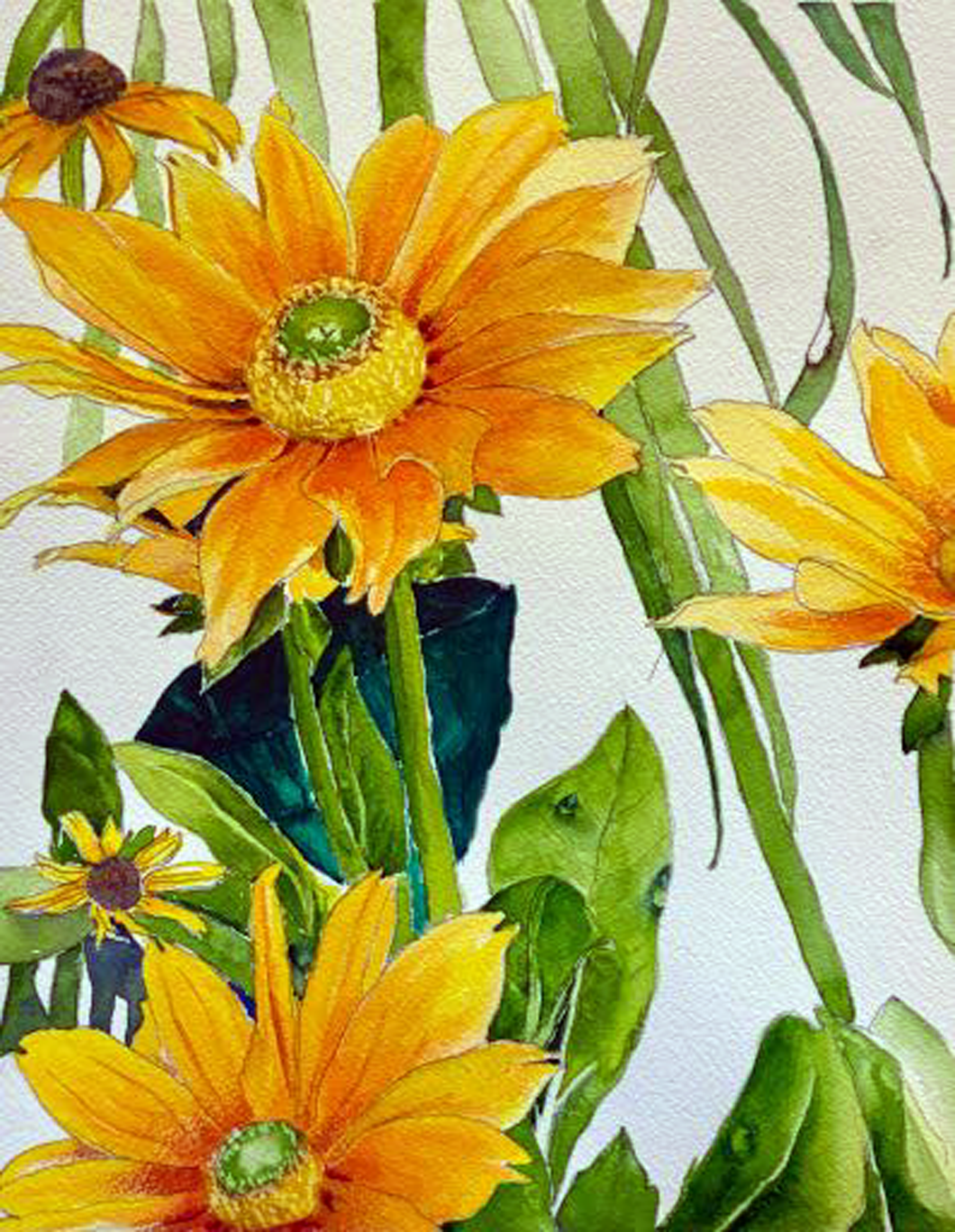 Rubeckia Bargin - Floral | Giclee` Prints