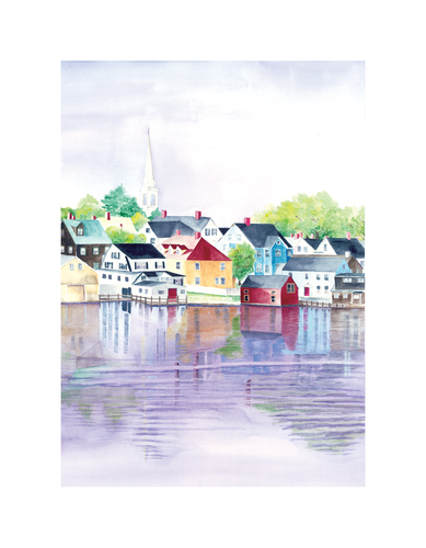 South End Waterfront - Portsmouth, NH | Giclee` Prints