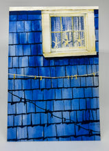 Load image into Gallery viewer, 3 starfish displayed in the small fisherman&#39;s cottage window.