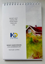 Load image into Gallery viewer, Back cover of Nauset Lighthouse Notepad

