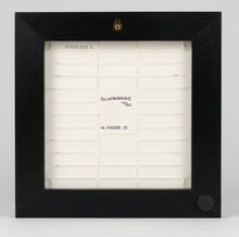 Load image into Gallery viewer, Black framed picture with white interior and text, on a light gray background