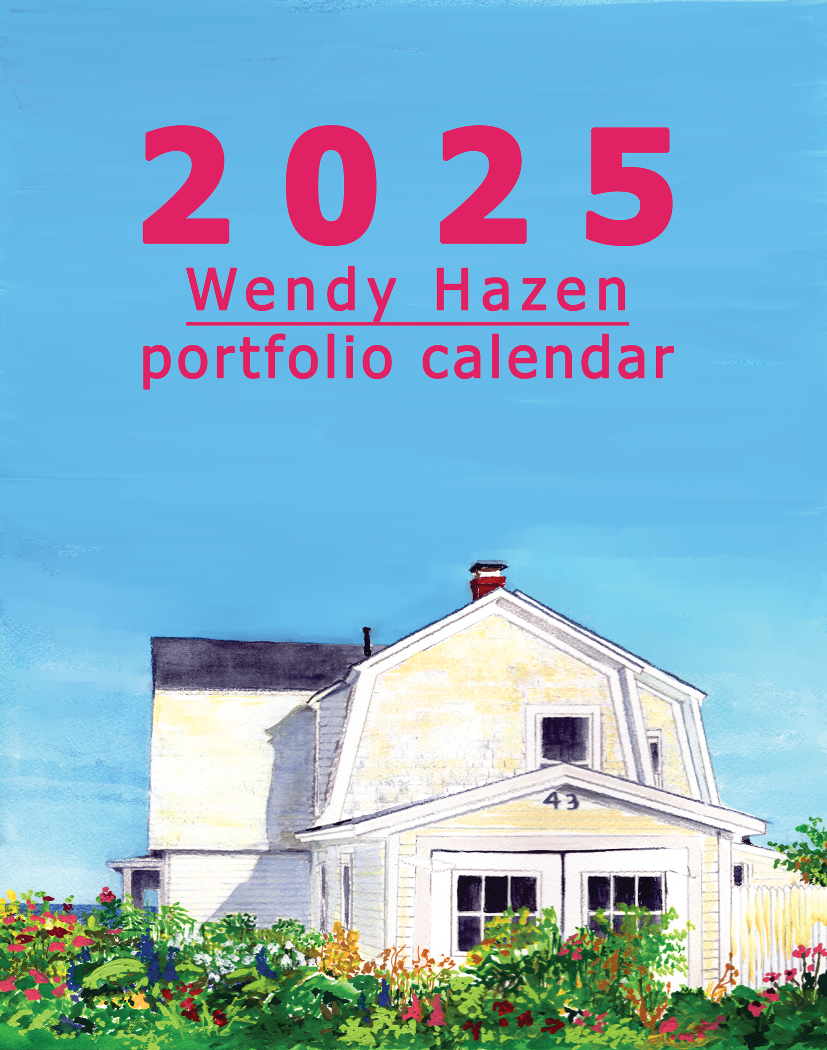11x14 Poster Calendars - Coastal New England Art | Wendy Hazen Designs