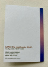 Load image into Gallery viewer, Grace the Needlepoint Angel - Holidays  | Hand Cut Card