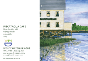 Piscataqua Cafe Cards  |  Coastal