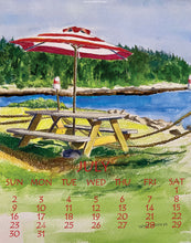 Load image into Gallery viewer, Summer visit with family.  Such a relaxing spot to enjoy a lobster roll and vista.McLoon&#39;s Lobster Pound looking towards Burnt Island.  