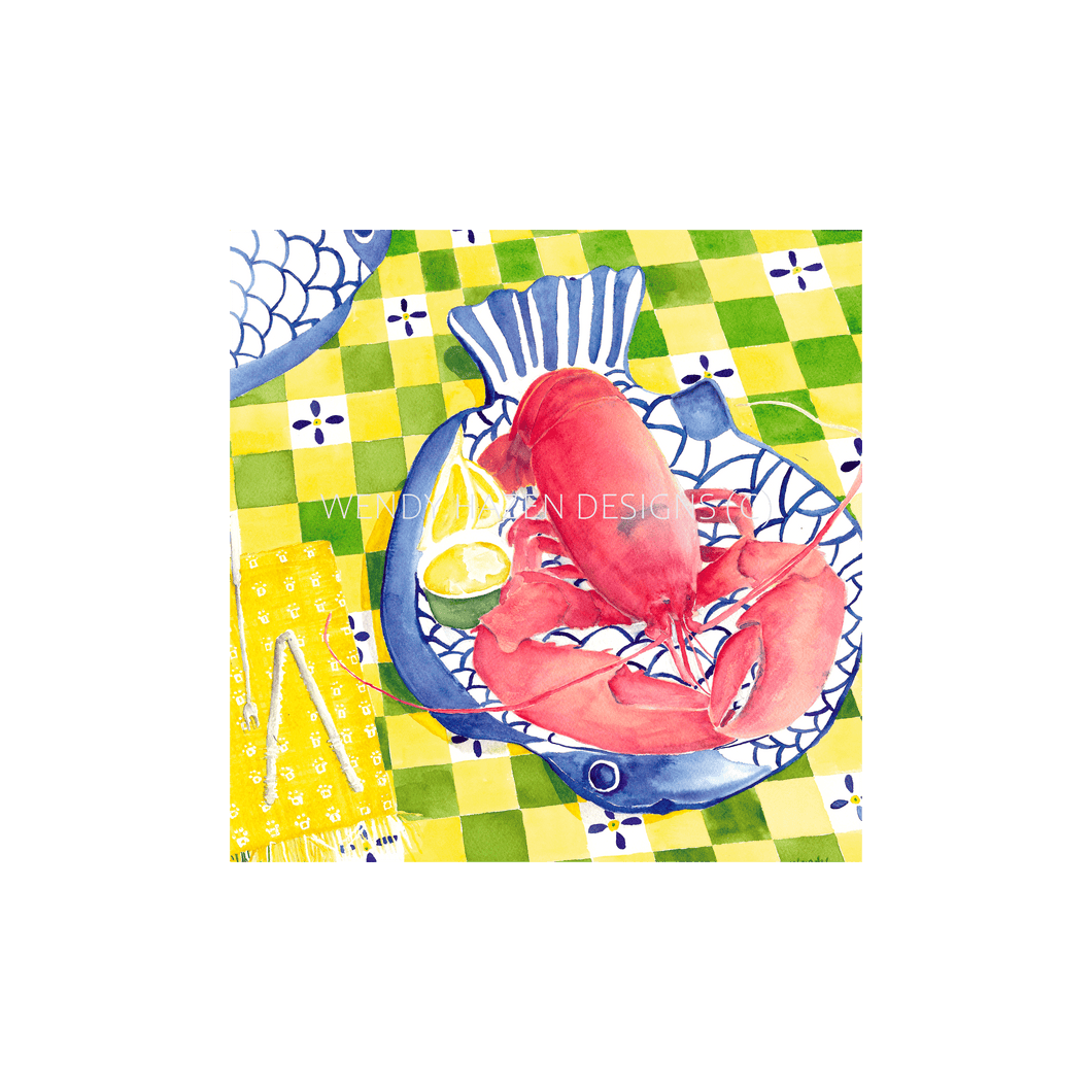 Lobster Dinner | Giclee` Prints