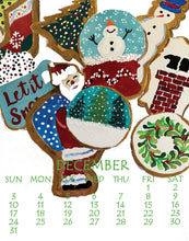 Load image into Gallery viewer, Suzy&#39;s decorative cookies.  Happy Holidays