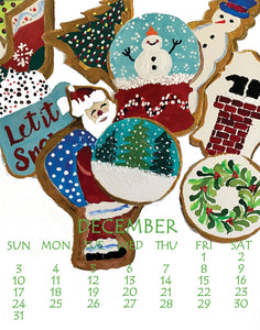 Suzy's decorative cookies.  Happy Holidays
