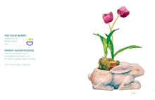 Load image into Gallery viewer, Tulip Bunny | Hand Cut Card