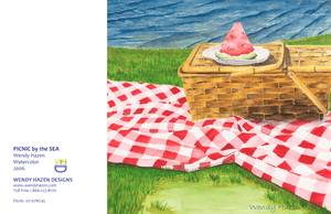 Picnic by the Sea - Coastal | Hand Cut Cards