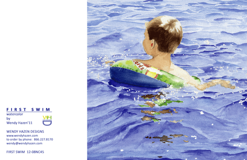 First Swim Cards  | Lake Life