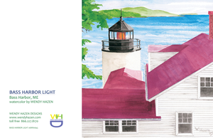 Lighthouses ~ Maine & NH | Hand Cut Cards
