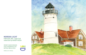 Nobska Lighthouse between Falmouth and Woods Hole on Cape Cod in Massachusetts.  A beautiful drive!