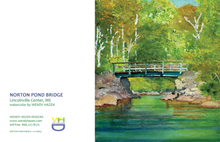 Load image into Gallery viewer, Norton Pond Bridge-Lake Life | Hand Cut Cards