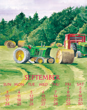 Load image into Gallery viewer, Cutting of the hay outside Damariscotta, Maine