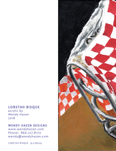 Load image into Gallery viewer, Lobster Bisque - Coastal | Hand Cut Cards