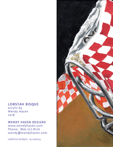 Lobster Bisque - Coastal | Hand Cut Cards