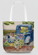 Load image into Gallery viewer, Perfect gift for the gardener!  The Blue Garden Truck on Main Street selling the flowers galore!