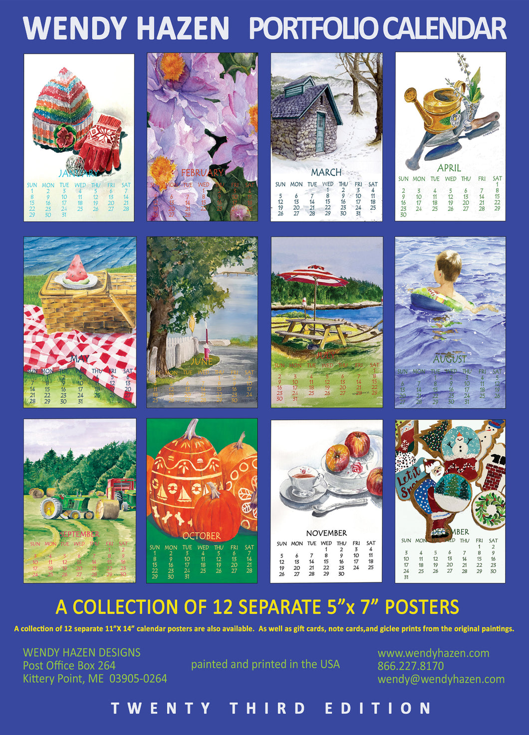 2023 Calendars | Large and Small