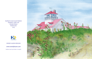 Eastham Coast Guard Lighthouse Station in Eastham on Cape Cod.  Great beach.