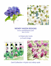 Load image into Gallery viewer, Spring Flower Cards in New England | Lilac, Jonquils, Tulips, Magnolias